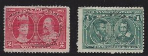 Canada #96-98 +116 Used