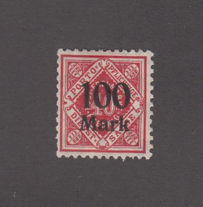 Wurttemberg Scott #O72 MH