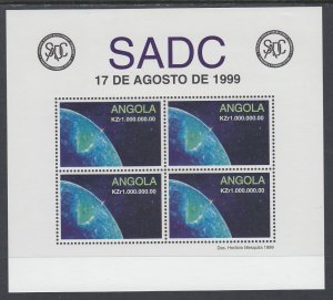 Angola 1083 Souvenir Sheet MNH VF