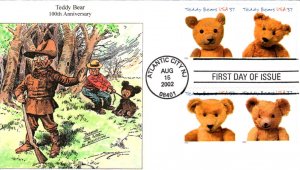 #3653-56 Teddy Bears S & T FDC