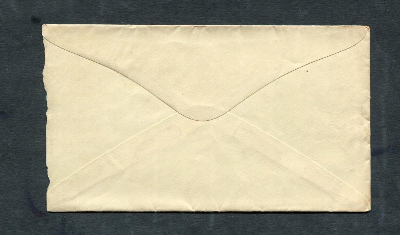 Postal History - Southington CT 1865 Fancy Circle Wedge Cancel #65 Cover B0265