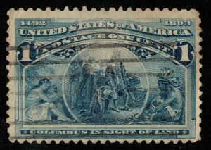 1893, Columbian Exposition, USA, 1с, SC #230 (3248-Т)