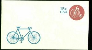 U597. 15c. High wheeler Bicycle MNH. 1980