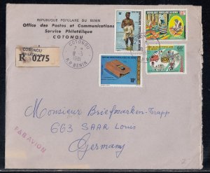 Brazil - May 8,1981 Registered Advertising Cover to Germany