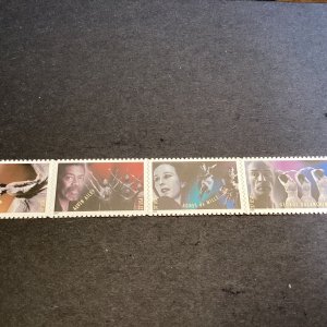 *SCOTT#3840-43 – 2004 37c American Choreographers - STRIP OF 4 MNH-US