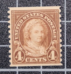 Scott 601 - 4 Cents Washington - MNH - Nice Stamp - SCV - $7.50