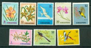 Singapore #62-69  Mint  H VF