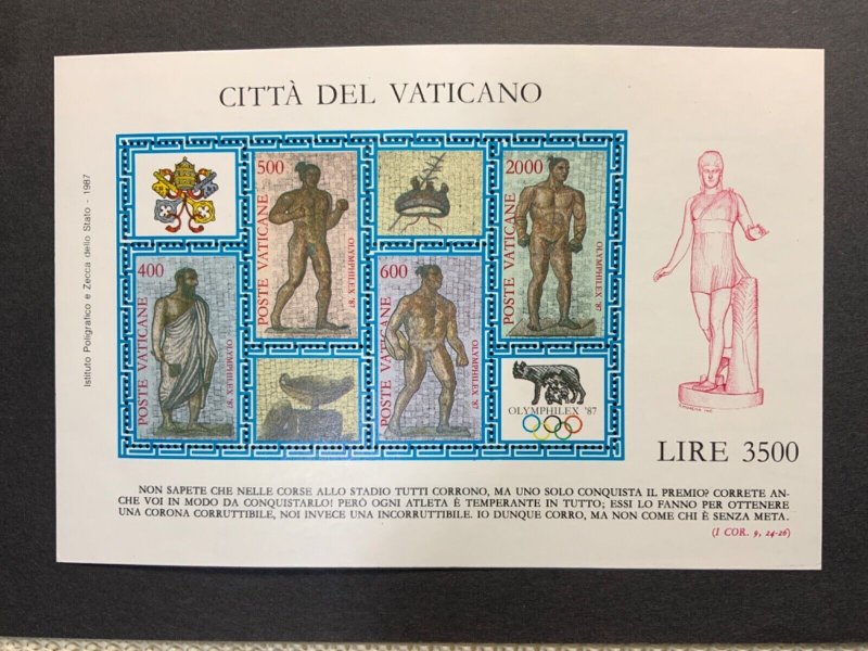 Vatican City MNH Souvenir Sheet #792