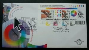 Holland Optical Instruments 2001 Netherlands Color View Design (miniature FDC)