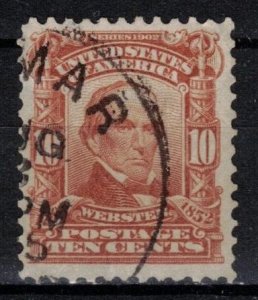 USA - Scott 307 VF-XF w/ Circular Cancel (J)