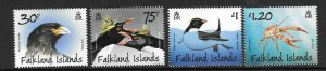 FALKLAND ISLANDS SG1252/5 2013 PENGUINS PREDATORS & PREY  MNH