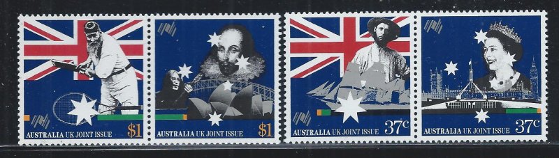AUSTRALIA SC# 1083a-85a FVF/MNH 1988