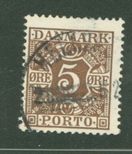 Denmark #J11 Used Single