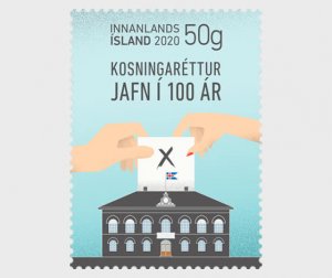 2020 Iceland Equal Voting Rights (Scott NA) MNH