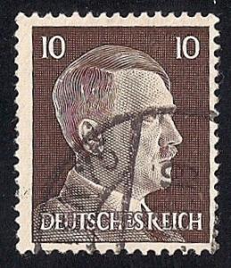 Germany #512 10pf Adolf Hitler used F