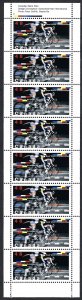 Canada #1998a 48¢ World Road Cycling Championship (2003). Pane of 8 stamps. MNH