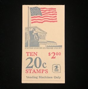 BK140 (1896b) Plate# 4, MNH, Full Booklet