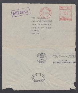 Sudan 1960 & 1964  55m Meter Mail covers, PORT SUDAN and WAD MEDANI imprints