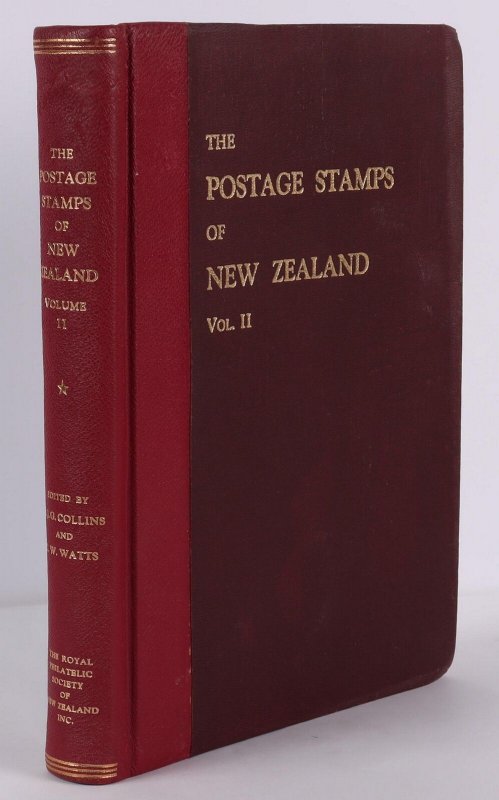 New Zealand The Postage Stamps of, Vol 2 edited by Collins & Watts, 1949.