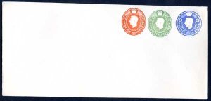 ESCP859 KGVI Three Colour Stamp To Order Envelope Mint
