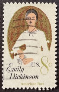 US #1436 Used F/VF 8c Emily Dickinson - American Poet 1971 [G6.2.3]