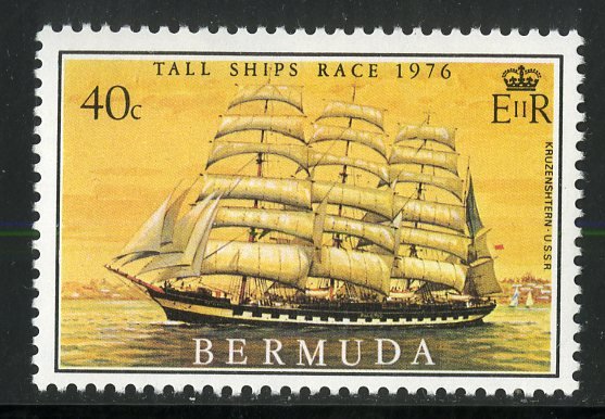 BERMUDA 341 MH SCV $1.40 BIN .65 SHIPS