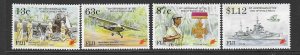 FIJI SG907/10 1995 END OF SECOND WORLD WAR MNH