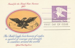 Scott# UX88 UPSS#S105 Fleetwood FDC US Postal Card.