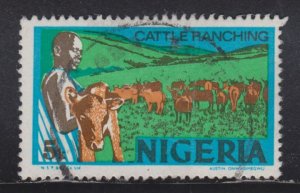 Nigeria 294 Cattle Ranching 1974