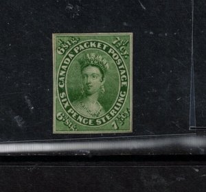 Canada #9 Very Fine Mint Full Original Gum Hinged **With Certificate**