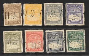 Venezuela Scott #C1-C16 Mint Biplane&Map airmail official stamps