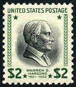 UNITED STATES #833 MINT NH $2.00 Harding