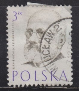 Poland 776 Dr. Henryk Jordan 1957