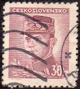 Czechoslovakia 293 - Used - 30h Gen. Milan Stefanik (1945)