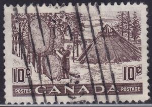 Canada 301 Drying Animal Hides 1950