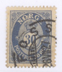 Norway, Scott #90, Used