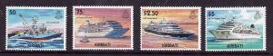 Kiribati-Sc#856-9-Unused NH set-Merchant Ships-2004-