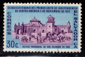El Salvador Scott 725 Used  stamp