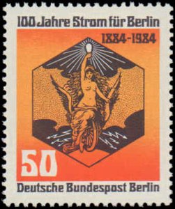 German Occupation Stamps - Berlin #9N492, Complete Set, 1984, Never Hinged