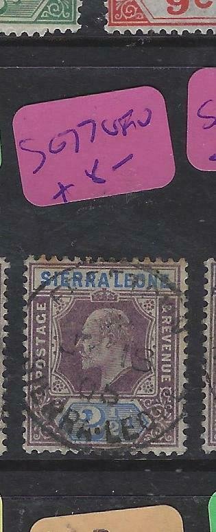 SIERRA LEONE  (P2703B)  KE  2 1/2D  SG 77  SON CDS   VFU