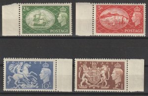 GREAT BRITAIN 1951 SG 509/12 MNH Cat £100