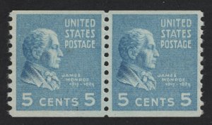 United States MINT Scott Number 845 COIL PAIR  MNH  VF  - BARNEYS