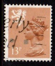 Wales - #WMMH21 Machin Queen Elizabeth II - Used