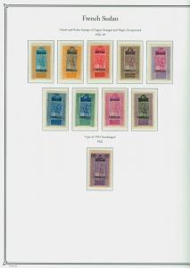 French Colonies 1892-1940 - Complete MINT Collection of 13 different Colonies /*