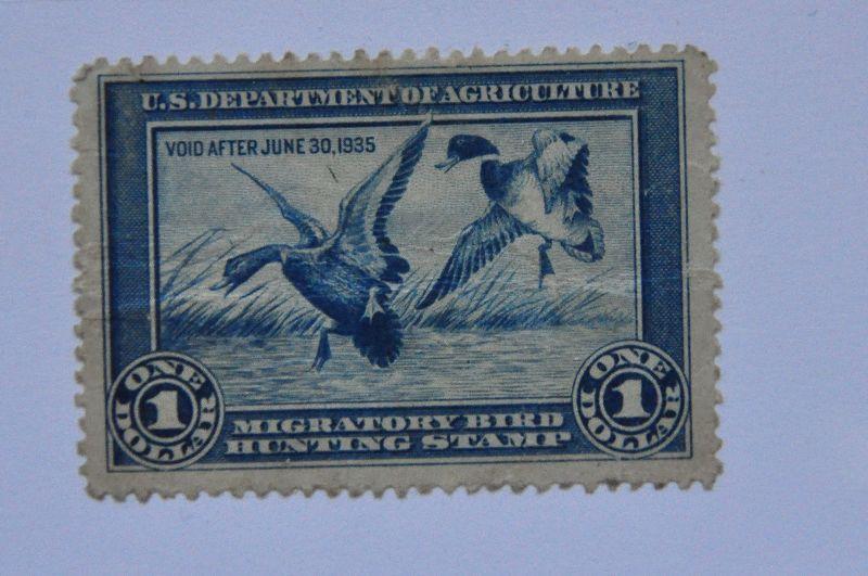 USA  Duck stamp RW 1