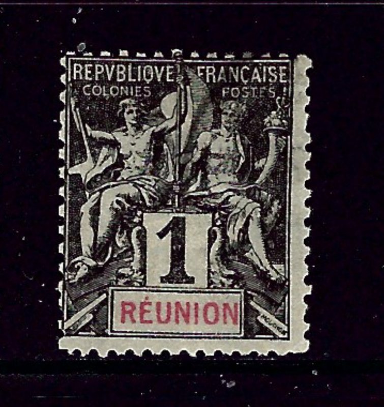 Reunion 34 Used 1892 issue        (P100)