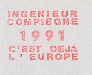 Meter cover France 1991 University Compiegne