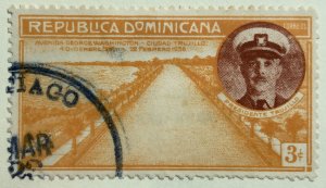 AlexStamps DOMINICAN REPUBLIC #308 VF Used 