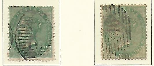 Great Britain Stamp Collection on Lighthouse Page 1855-57, #26-28, SCV $1050