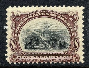 [X]   US #298 Mint-NH 1901 ~ 10c PAN-AM BICOLOR EXPO  Issue..Ships FREE!